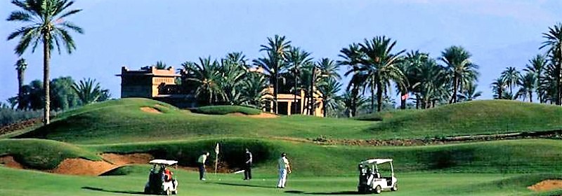 riad  marrakech avec parcours de golf